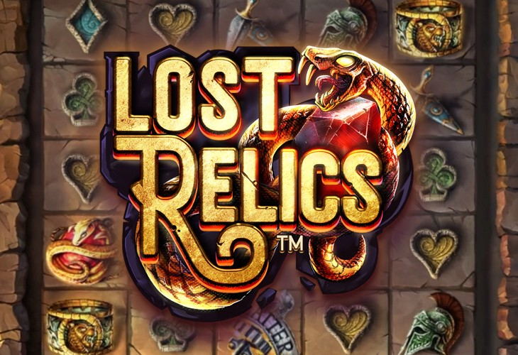 Lost Relics - NetEnt slot at Betrise Casino Casino